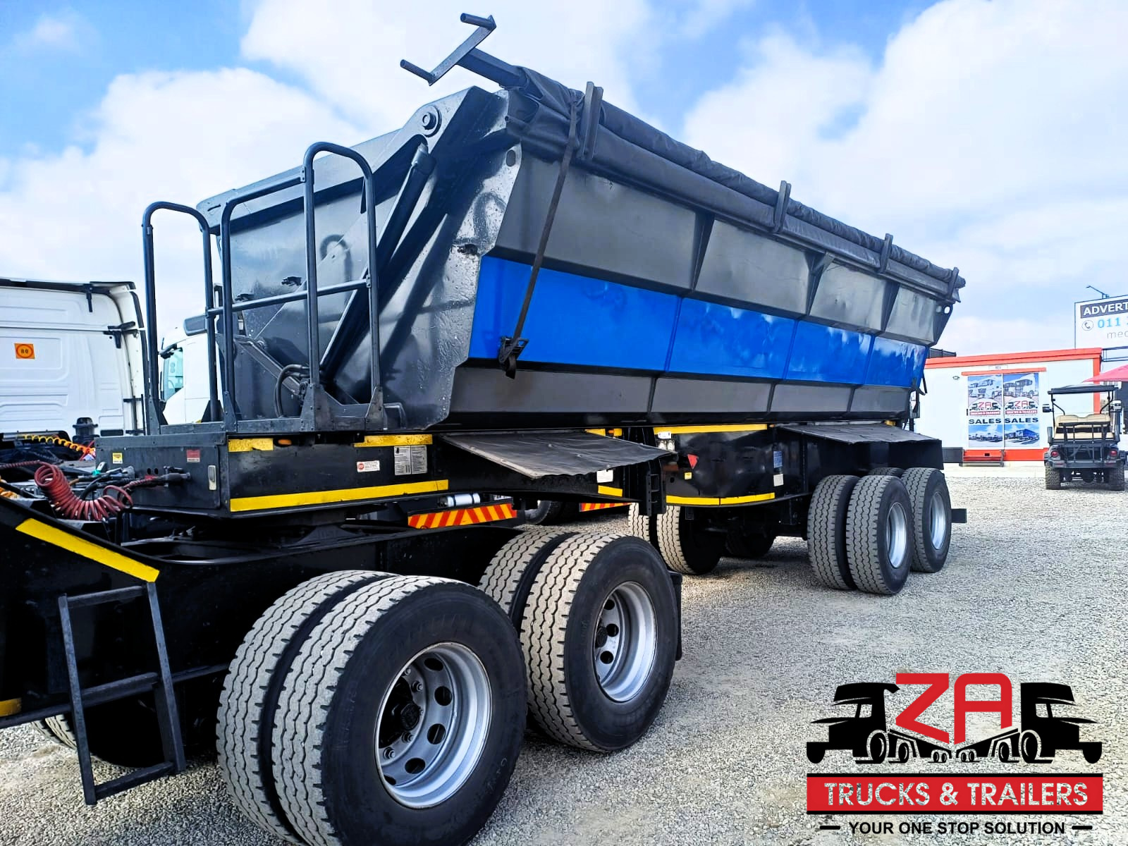 2021 TRAILMAX 40 CUBE SIDE TIPPER TRAILER #53175